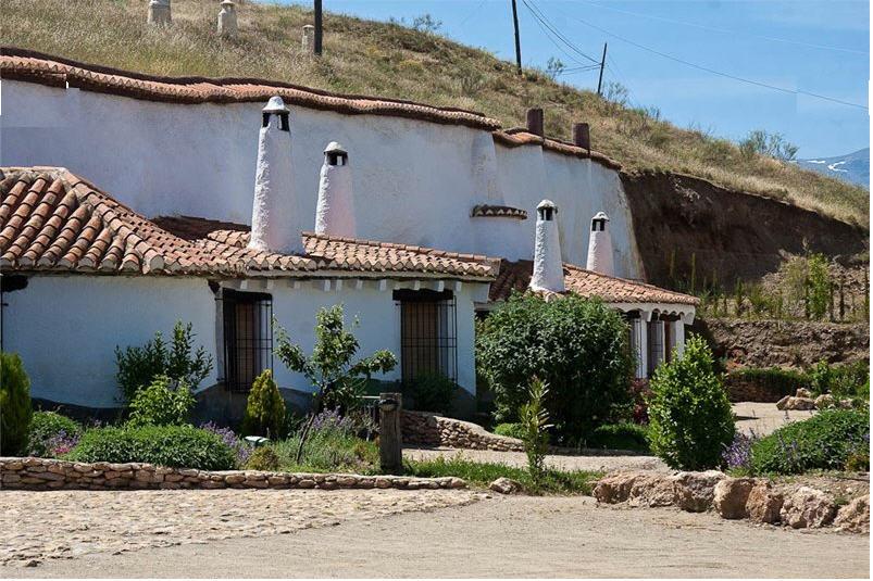 Ferienwohnung Cuevas Del Zenete Alcudia de Guadix Exterior foto